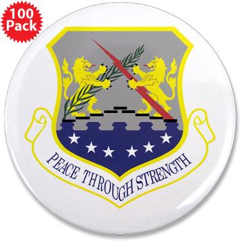100ARW - M01 - 01 - 100th Air Refueling Wing - 3.5" Button (100 pack)