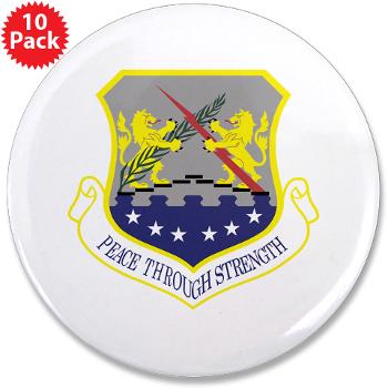 100ARW - M01 - 01 - 100th Air Refueling Wing - 3.5" Button (10 pack)
