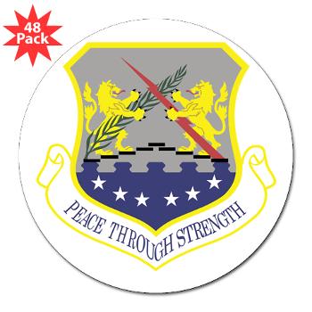100ARW - M01 - 01 - 100th Air Refueling Wing - 3" Lapel Sticker (48 pk) - Click Image to Close