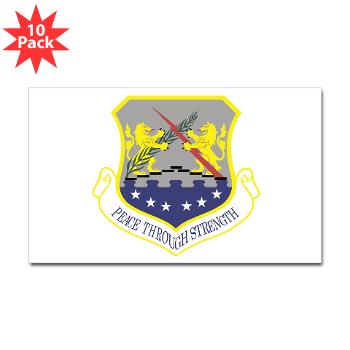 100ARW - M01 - 01 - 100th Air Refueling Wing - Sticker (Rectangle 10 pk)