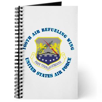 100ARW - M01 - 02 - 100th Air Refueling Wing with Text - Journal