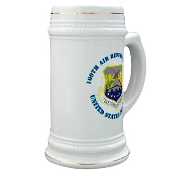 100ARW - M01 - 03 - 100th Air Refueling Wing with Text - Stein