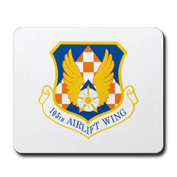 105AW - M01 - 03 - 105th Airlift Wing - Mousepad - Click Image to Close