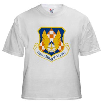 105AW - A01 - 04 - 105th Airlift Wing - White t-Shirt