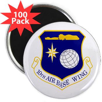 10ABW - M01 - 01 - 10th Air Base Wing - 2.25" Magnet (100 pack)