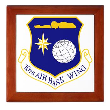 10ABW - M01 - 03 - 10th Air Base Wing - Keepsake Box