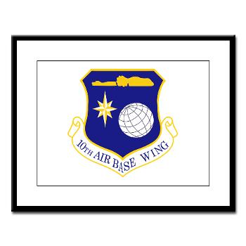10ABW - M01 - 02 - 10th Air Base Wing - Large Framed Print