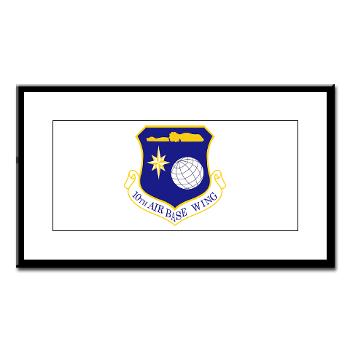 10ABW - M01 - 02 - 10th Air Base Wing - Small Framed Print