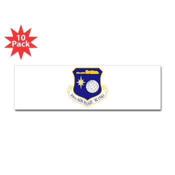 10ABW - M01 - 01 - 10th Air Base Wing - Sticker (Bumper 10 pk) - Click Image to Close