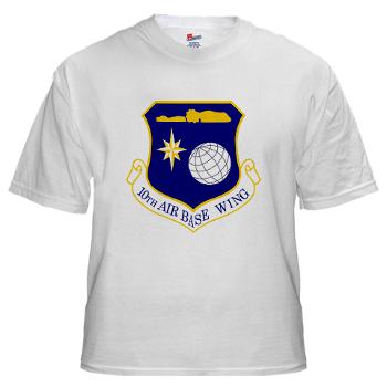 10ABW - A01 - 04 - 10th Air Base Wing - White t-Shirt