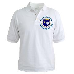 10ABW - A01 - 04 - 10th Air Base Wing with Text - Golf Shirt
