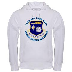 10ABW - A01 - 03 - 10th Air Base Wing with Text - Hooded Sweatshirt