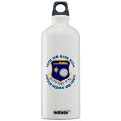 10ABW - M01 - 03 - 10th Air Base Wing with Text - Sigg Water Bottle 1.0L