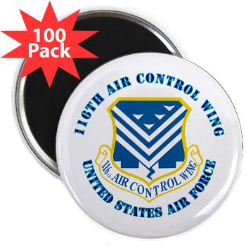 116ACW - M01 - 01 - 116th Air Control Wing - 2.25" Magnet (100 pack)