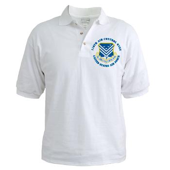 116ACW - A01 - 04 - 116th Air Control Wing with Text - Golf Shirt