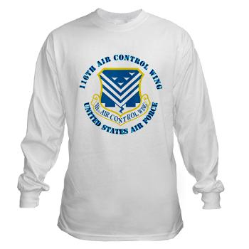 116ACW - A01 - 03 - 116th Air Control Wing - Long Sleeve T-Shirt - Click Image to Close