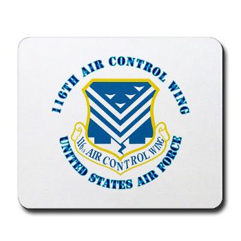116ACW - M01 - 03 - 116th Air Control Wing - Mousepad - Click Image to Close