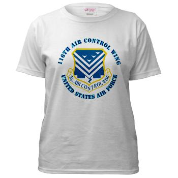 116ACW - A01 - 04 - 116th Air Control Wing with Text - Women's T-Shirt