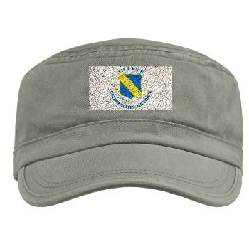 11W - A01 - 01 - 11th Wing with Text - Military Cap - Click Image to Close
