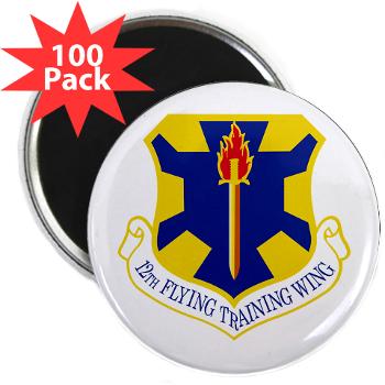 12FTW - M01 - 01 - 12th Flying Training Wing - 2.25" Magnet (100 pack)