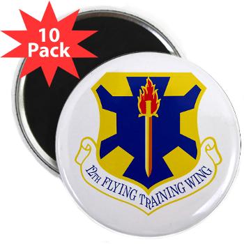 12FTW - M01 - 01 - 12th Flying Training Wing - 2.25" Magnet (10 pack) - Click Image to Close