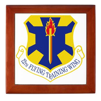 12FTW - M01 - 03 - 12th Flying Training Wing - Keepsake Box - Click Image to Close