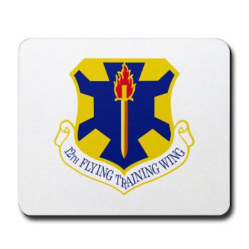 12FTW - M01 - 03 - 12th Flying Training Wing - Mousepad