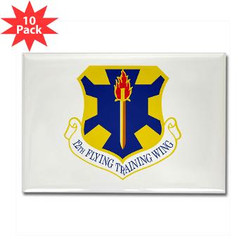 12FTW - M01 - 01 - 12th Flying Training Wing - Rectangle Magnet (10 pack) - Click Image to Close