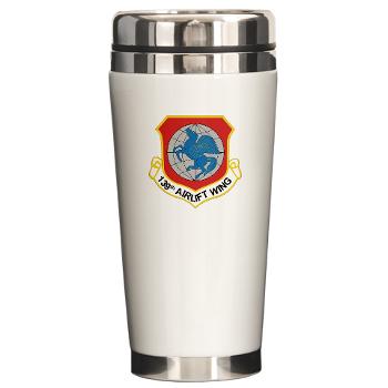 139AW - M01 - 03 - 139th Airlift Wing - Ceramic Travel Mug - Click Image to Close