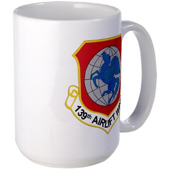 139AW - M01 - 03 - 139th Airlift Wing - Large Mug - Click Image to Close