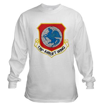 139AW - A01 - 03 - 139th Airlift Wing - Long Sleeve T-Shirt