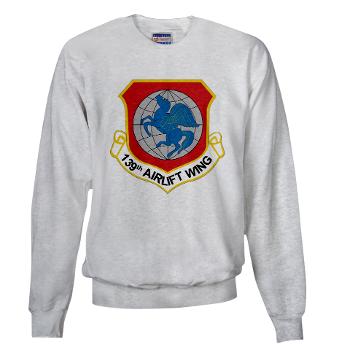139AW - A01 - 03 - 139th Airlift Wing - Sweatshirt - Click Image to Close