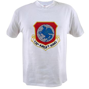 139AW - A01 - 04 - 139th Airlift Wing - Value T-shirt