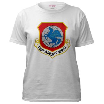139AW - A01 - 04 - 139th Airlift Wing - Women's T-Shirt