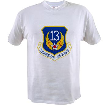 13AF - A01 - 04 - 13th Air Force - Value T-shirt