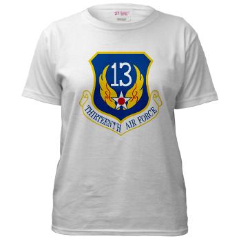 13AF - A01 - 04 - 13th Air Force - Women's T-Shirt