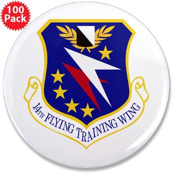 14FTW - M01 - 01 - 14th Flying Training Wing - 3.5" Button (100 pack)