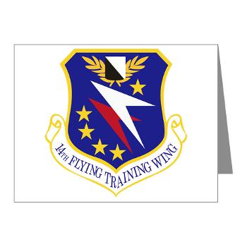 14FTW - M01 - 02 - 14th Flying Training Wing - Note Cards (Pk of 20) - Click Image to Close