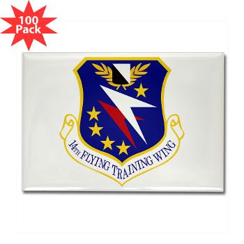 14FTW - M01 - 01 - 14th Flying Training Wing - Rectangle Magnet (100 pack)