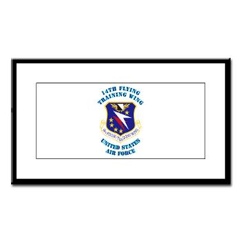 14FTW - M01 - 02 - 14th Flying Training Wing with Text - Small Framed Print