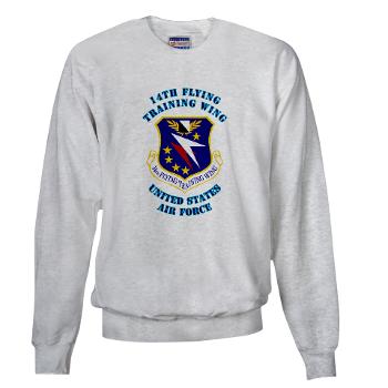 14FTW - A01 - 03 - 14th Flying Training Wing with Text - Sweatshirt