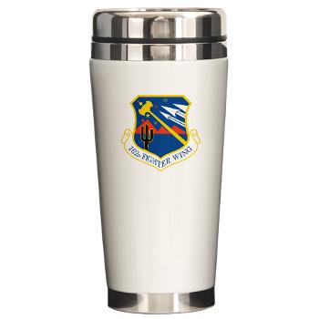 162FW - M01 - 03 - 162nd Fighter Wing - Ceramic Travel Mug - Click Image to Close