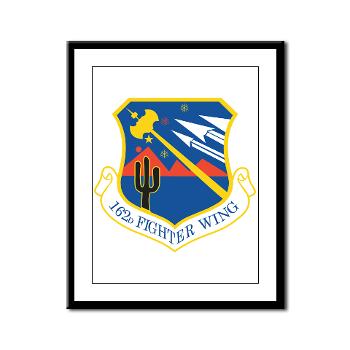162FW - M01 - 02 - 162nd Fighter Wing - Framed Panel Print