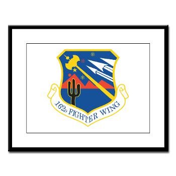 162FW - M01 - 02 - 162nd Fighter Wing - Large Framed Print