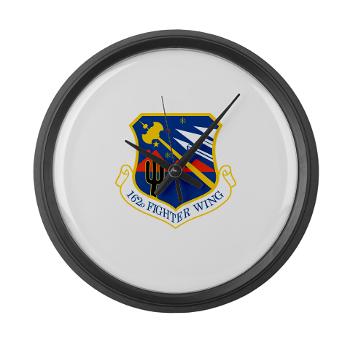 162FW - M01 - 03 - 162nd Fighter Wing - Large Wall Clock