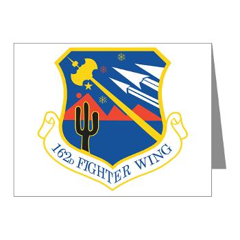 162FW - M01 - 02 - 162nd Fighter Wing - Note Cards (Pk of 20)