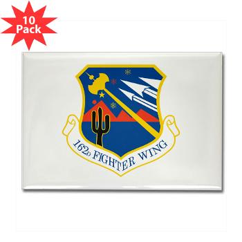 162FW - M01 - 01 - 162nd Fighter Wing - Rectangle Magnet (10 pack)