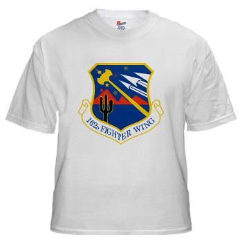 162FW - A01 - 04 - 162nd Fighter Wing - White t-Shirt