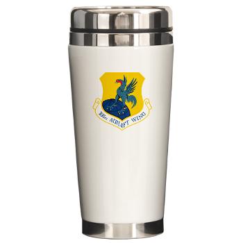 166AW - M01 - 03 - 166th Airlift Wing - Ceramic Travel Mug - Click Image to Close