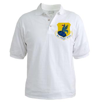 166AW - A01 - 04 - 166th Airlift Wing - Golf Shirt